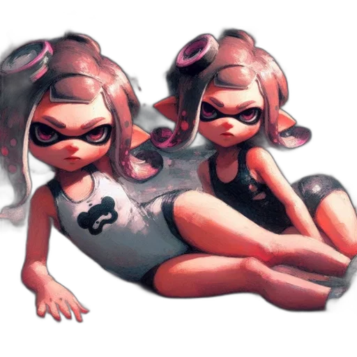 dress, weapon, mask, concept art transparent PNG cut-out
