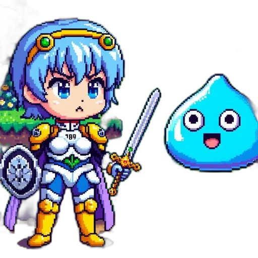 sword, weapon, staff, pixel art transparent PNG cut-out