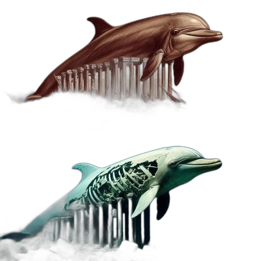 animal, creature, concept art, 3d render transparent PNG cut-out