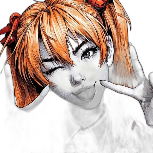 face, mask, staff, anime transparent PNG cut-out
