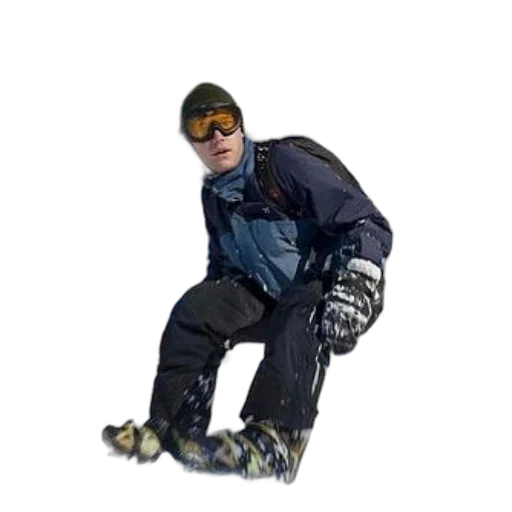 jacket, staff, face, creature transparent PNG cut-out
