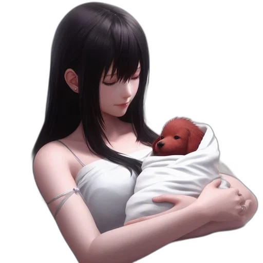 concept art, photorealistic, 3d render, fantasy art transparent PNG cut-out