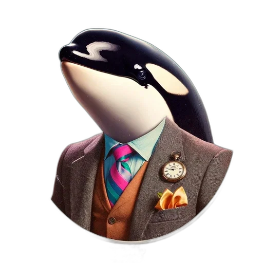 animal, hat, staff, creature transparent PNG cut-out