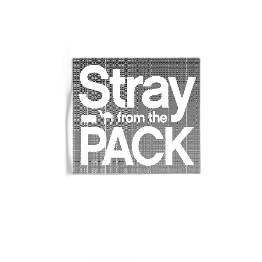 jacket, staff, 3d render, black transparent PNG cut-out