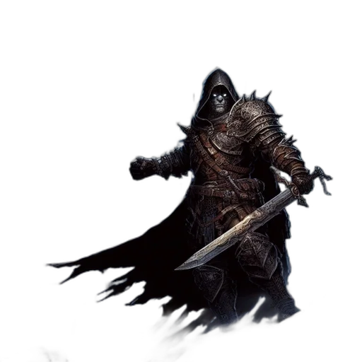 staff, sword, mask, creature transparent PNG cut-out