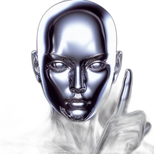 mask, robot, face, jewelry transparent PNG cut-out
