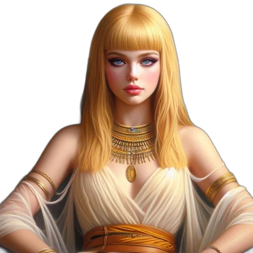 jewelry, dress, staff, face transparent PNG cut-out