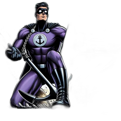 comic book art, concept art, cartoon, 3d render transparent PNG cut-out