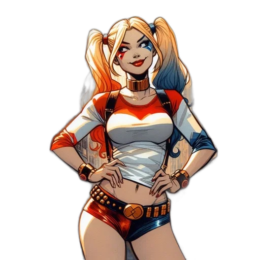 comic book art, concept art, cartoon, pixel art transparent PNG cut-out