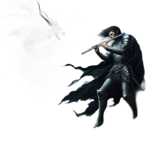 dragon, sword, weapon, staff transparent PNG cut-out