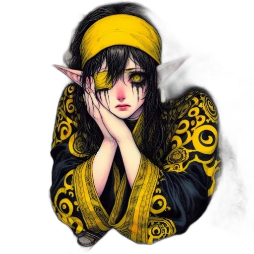 mask, face, dress, dragon transparent PNG cut-out