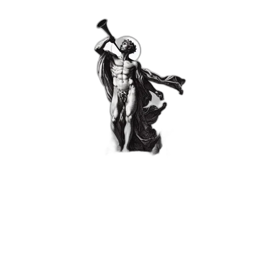 robot, staff, sword, jacket transparent PNG cut-out