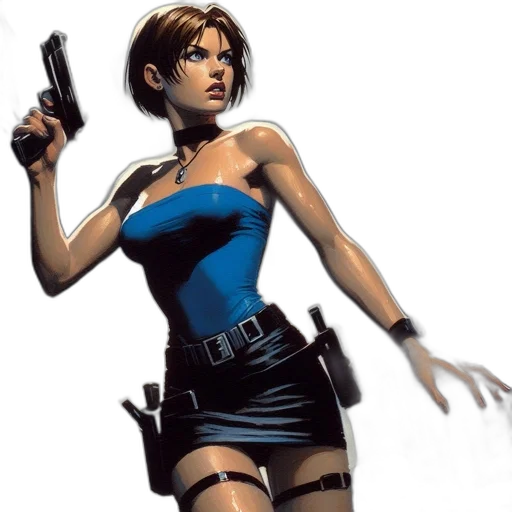 concept art, comic book art, photorealistic, pixel art transparent PNG cut-out