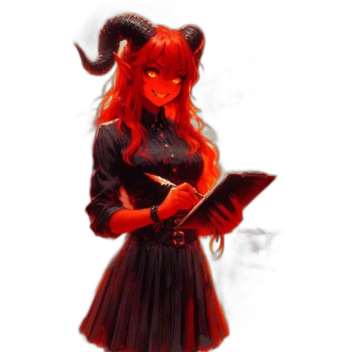 dress, dragon, staff, animal transparent PNG cut-out