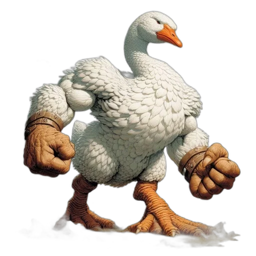 animal, creature, weapon, 3d render transparent PNG cut-out