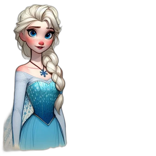 dress, face, fantasy art, concept art transparent PNG cut-out