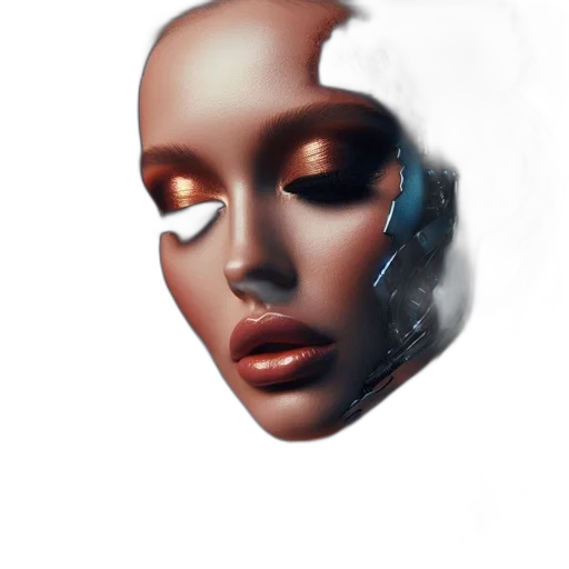 mask, face, robot, jewelry transparent PNG cut-out