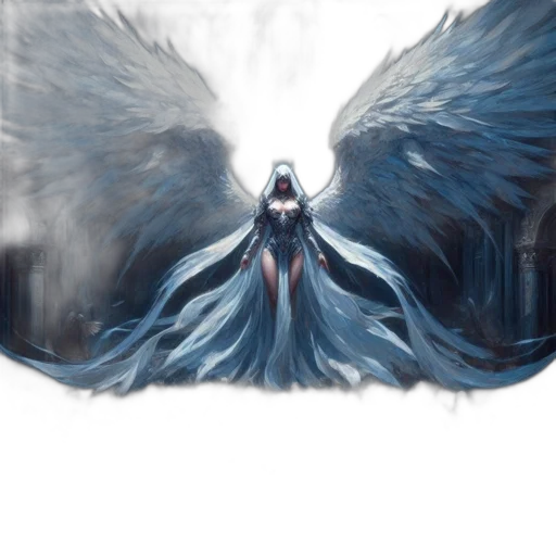 dress, fantasy art, concept art, comic book art transparent PNG cut-out