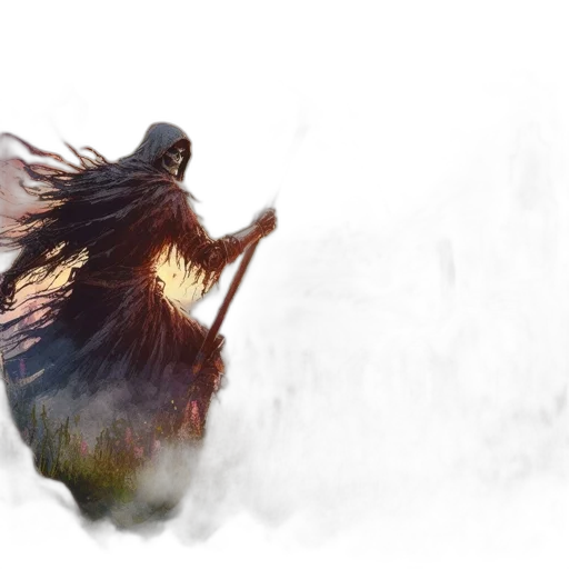 dragon, hair, creature, animal transparent PNG cut-out