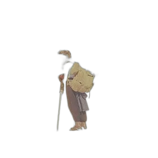 staff, creature, umbrella, animal transparent PNG cut-out