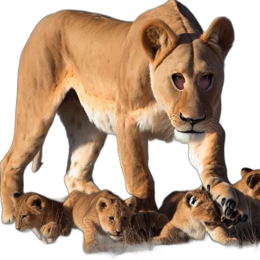 animal, crown, staff, concept art transparent PNG cut-out