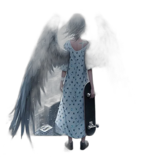 dress, creature, mask, concept art transparent PNG cut-out