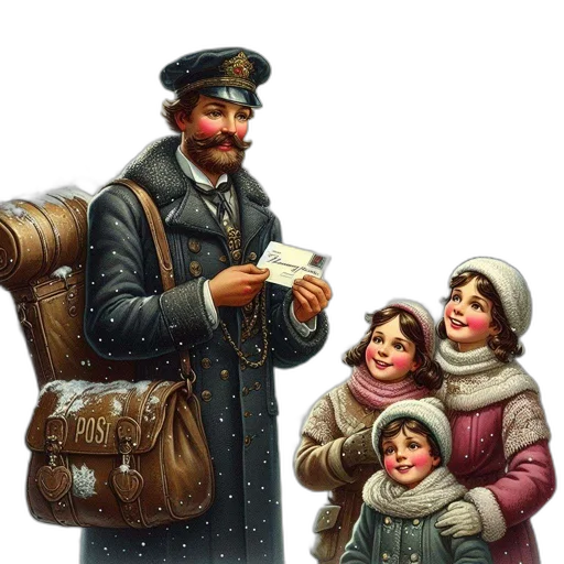 oil painting, photorealistic, concept art, snow transparent PNG cut-out