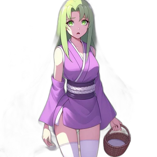 dress, staff, anime, pixel art transparent PNG cut-out
