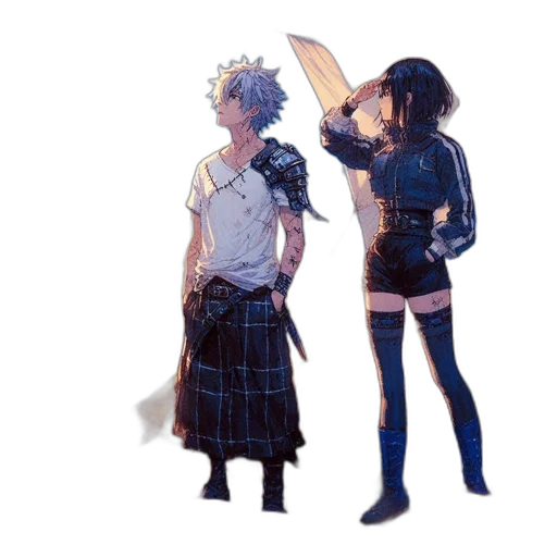 umbrella, weapon, sword, staff transparent PNG cut-out
