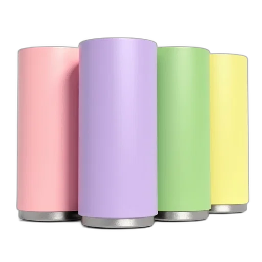 bottle, 3d render, vaporwave, pastel transparent PNG cut-out