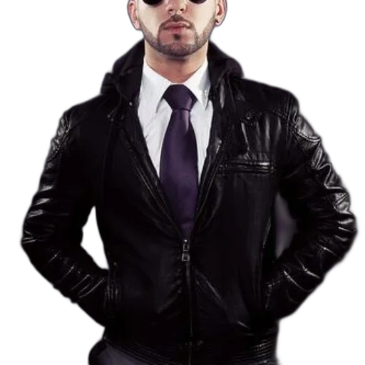 jacket, staff, photorealistic, 3d render transparent PNG cut-out