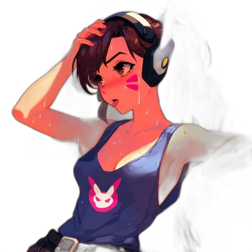 dress, face, jacket, staff transparent PNG cut-out