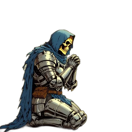 mask, sword, robot, concept art transparent PNG cut-out