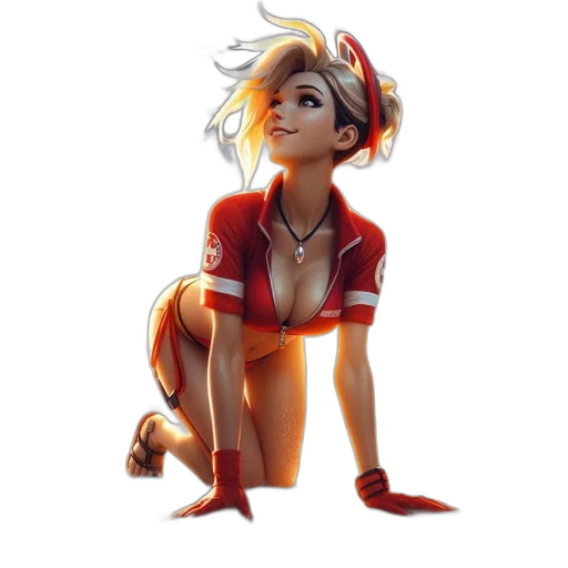 dress, staff, concept art, comic book art transparent PNG cut-out