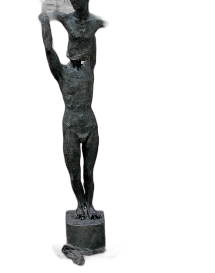staff, 3d render, concept art, photorealistic transparent PNG cut-out