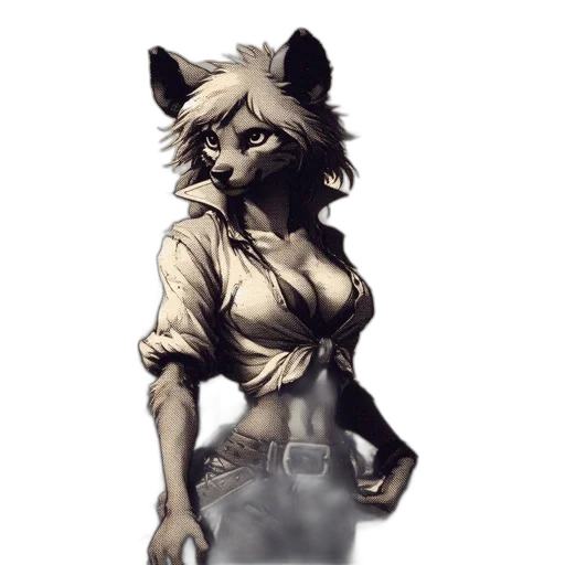 staff, mask, animal, dress transparent PNG cut-out