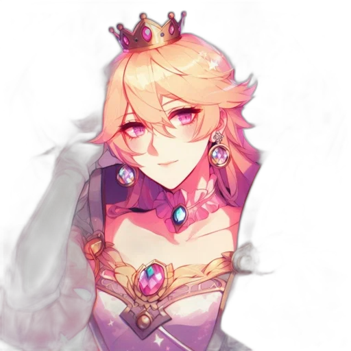 crown, staff, dragon, face transparent PNG cut-out