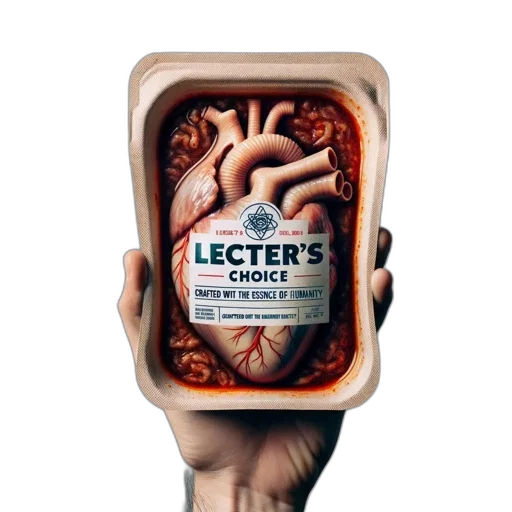 food, artful, package, portrays transparent PNG cut-out