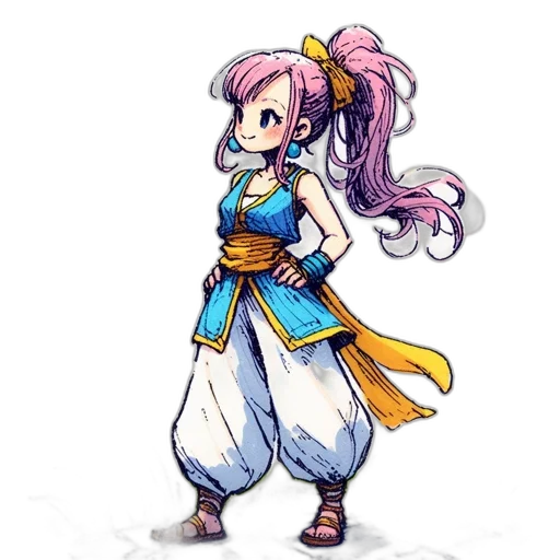 staff, dress, concept art, pixel art transparent PNG cut-out
