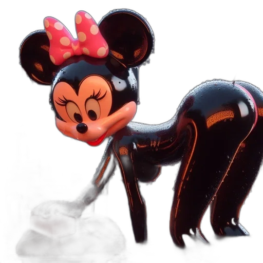 3d render, concept art, fantasy art, minnie transparent PNG cut-out