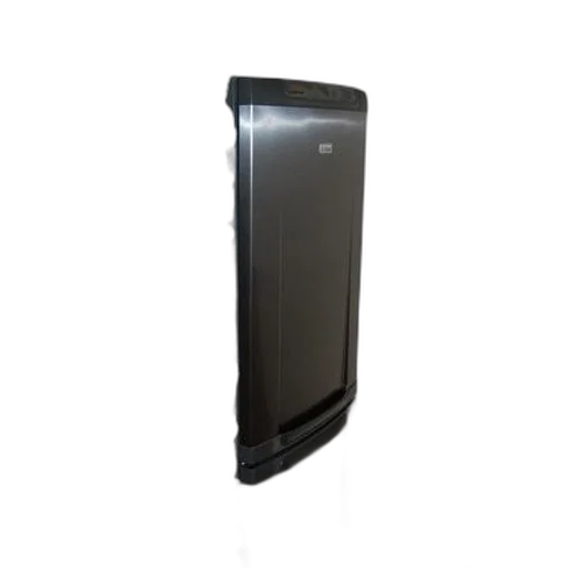 3d render, stainless, steel, refrigerator transparent PNG cut-out