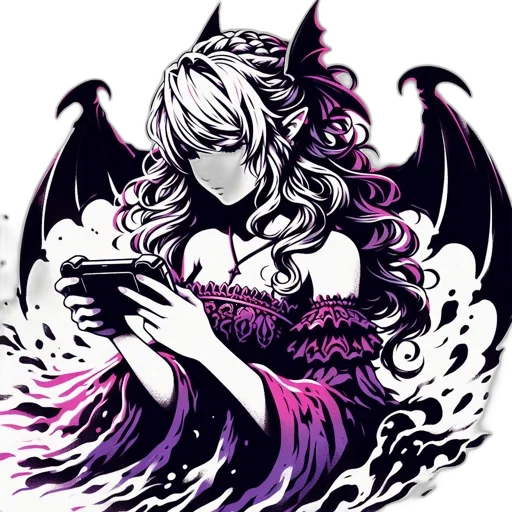 dragon, fantasy art, pixel art, anime transparent PNG cut-out