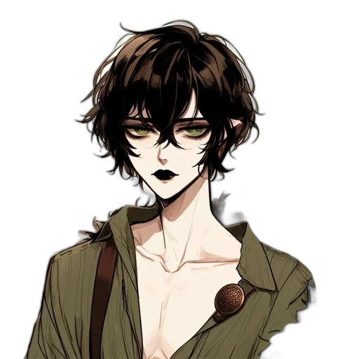 staff, mask, anime, pixel art transparent PNG cut-out