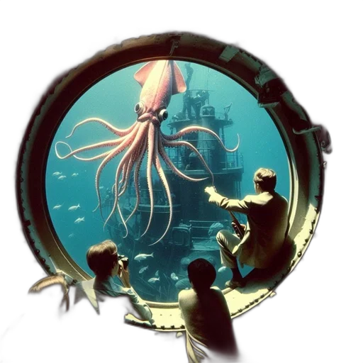 creature, crown, staff, hair transparent PNG cut-out