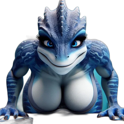 dragon, creature, animal, robot transparent PNG cut-out
