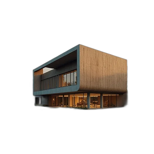 building, furniture, 3d render, concept art transparent PNG cut-out