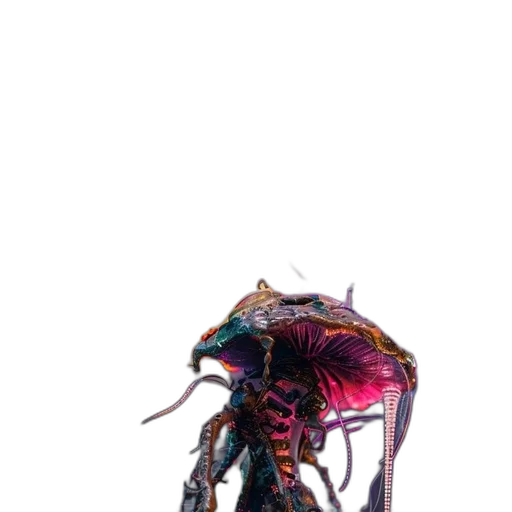 creature, animal, dragon, robot transparent PNG cut-out