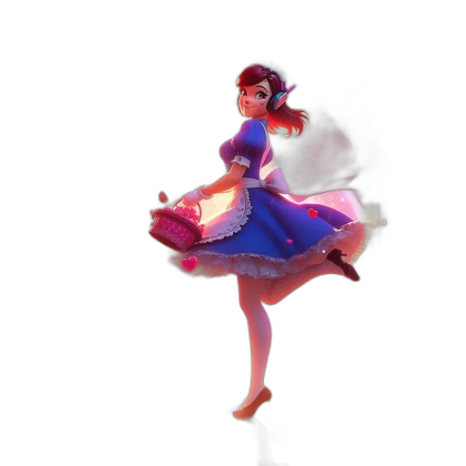 dress, crown, staff, shoes transparent PNG cut-out