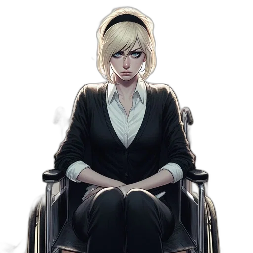 staff, face, robot, concept art transparent PNG cut-out