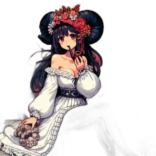 dress, crown, fantasy art, concept art transparent PNG cut-out